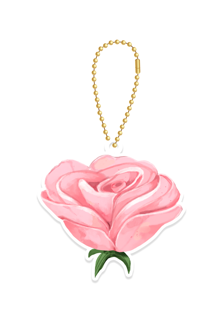 Rose Bud - CHARMUP™ Special Edition Swanlake Collection Accessories Keychain | LOUCASE