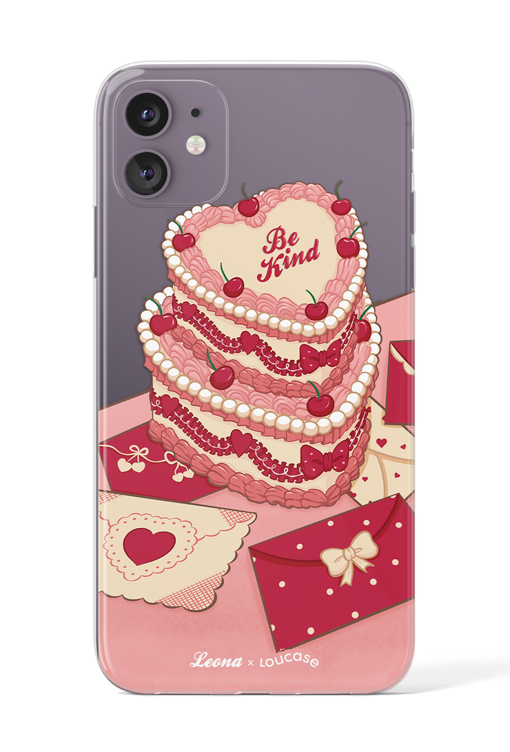 Slice of Kindness - KLEARLUX™ Limited Edition Leona x Loucase Phone Case | LOUCASE