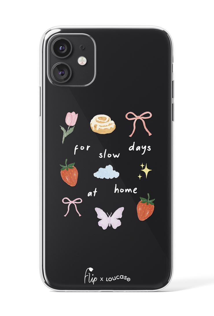 Slow Days - KLEARLUX™ Limited Edition Flip x Loucase Phone Case | LOUCASE