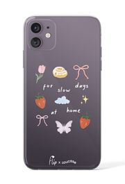 Slow Days - KLEARLUX™ Limited Edition Flip x Loucase Phone Case | LOUCASE