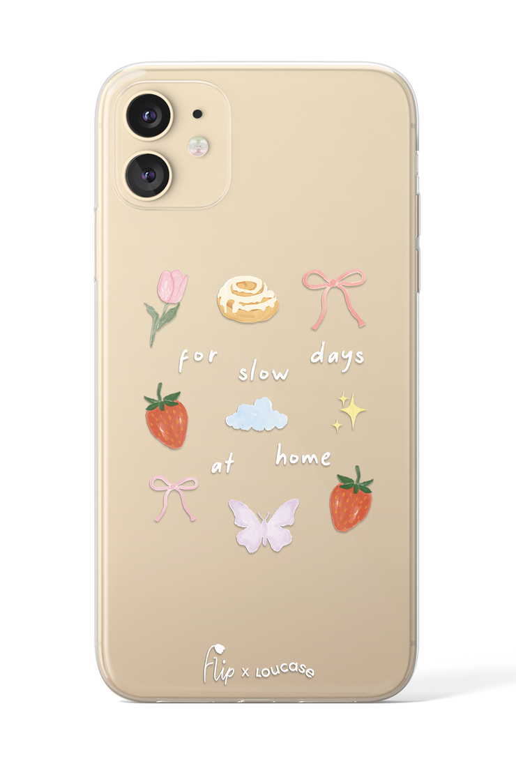 Slow Days - KLEARLUX™ Limited Edition Flip x Loucase Phone Case | LOUCASE