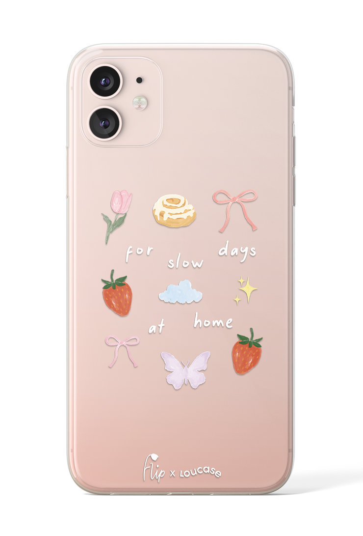 Slow Days - KLEARLUX™ Limited Edition Flip x Loucase Phone Case | LOUCASE