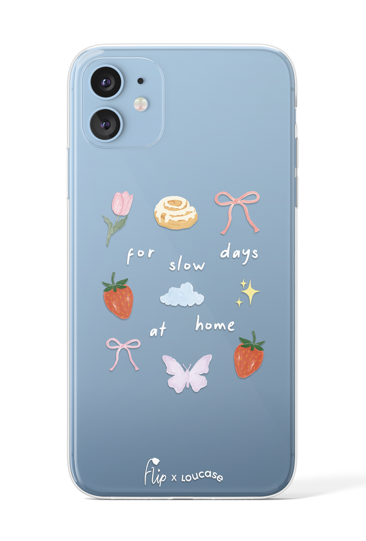 Slow Days - KLEARLUX™ Limited Edition Flip x Loucase Phone Case | LOUCASE