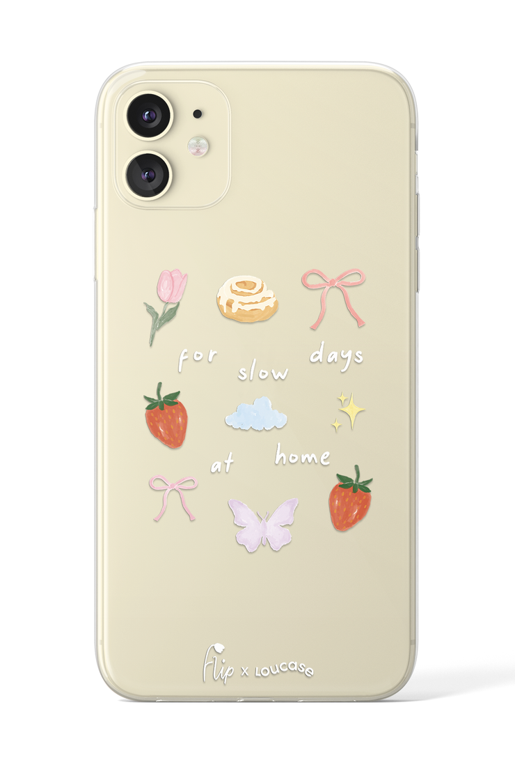 Slow Days - KLEARLUX™ Limited Edition Flip x Loucase Phone Case | LOUCASE