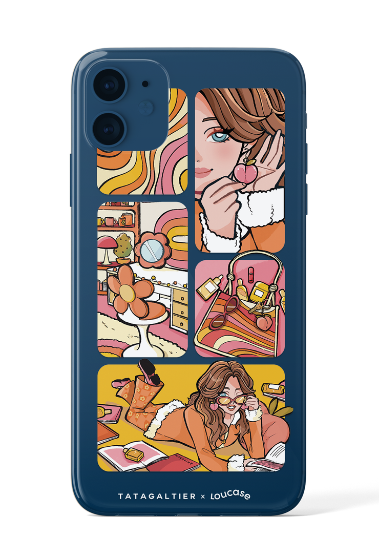 So Peachy! - KLEARLUX™ Limited Edition Tatagaltier x Loucase Phone Case | LOUCASE