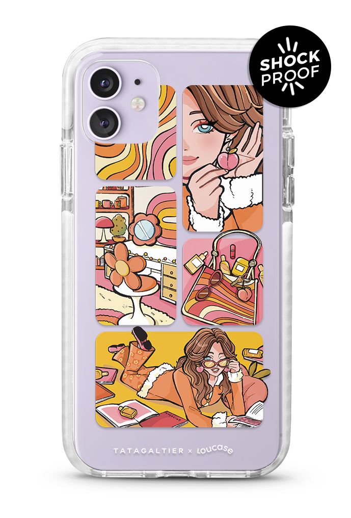 So Peachy!  - PROTECH™ Limited Edition Tatagaltier x Loucase Phone Case | LOUCASE