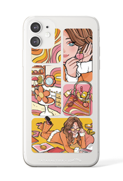 So Peachy! - KLEARLUX™ Limited Edition Tatagaltier x Loucase Phone Case | LOUCASE