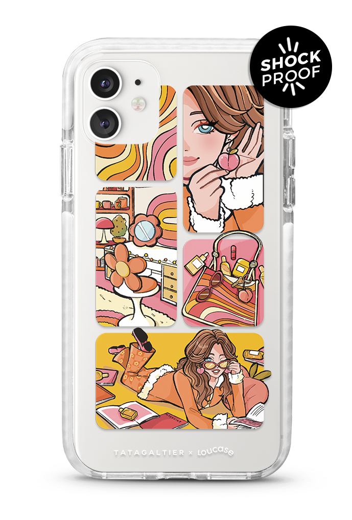 So Peachy!  - PROTECH™ Limited Edition Tatagaltier x Loucase Phone Case | LOUCASE