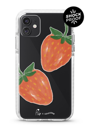 Strawberry Sorbet - PROTECH™ Limited Edition Flip x Loucase Phone Case | LOUCASE