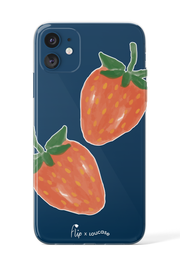 Strawberry Sorbet - KLEARLUX™ Limited Edition Flip x Loucase Phone Case | LOUCASE