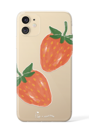 Strawberry Sorbet - KLEARLUX™ Limited Edition Flip x Loucase Phone Case | LOUCASE