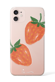 Strawberry Sorbet - KLEARLUX™ Limited Edition Flip x Loucase Phone Case | LOUCASE