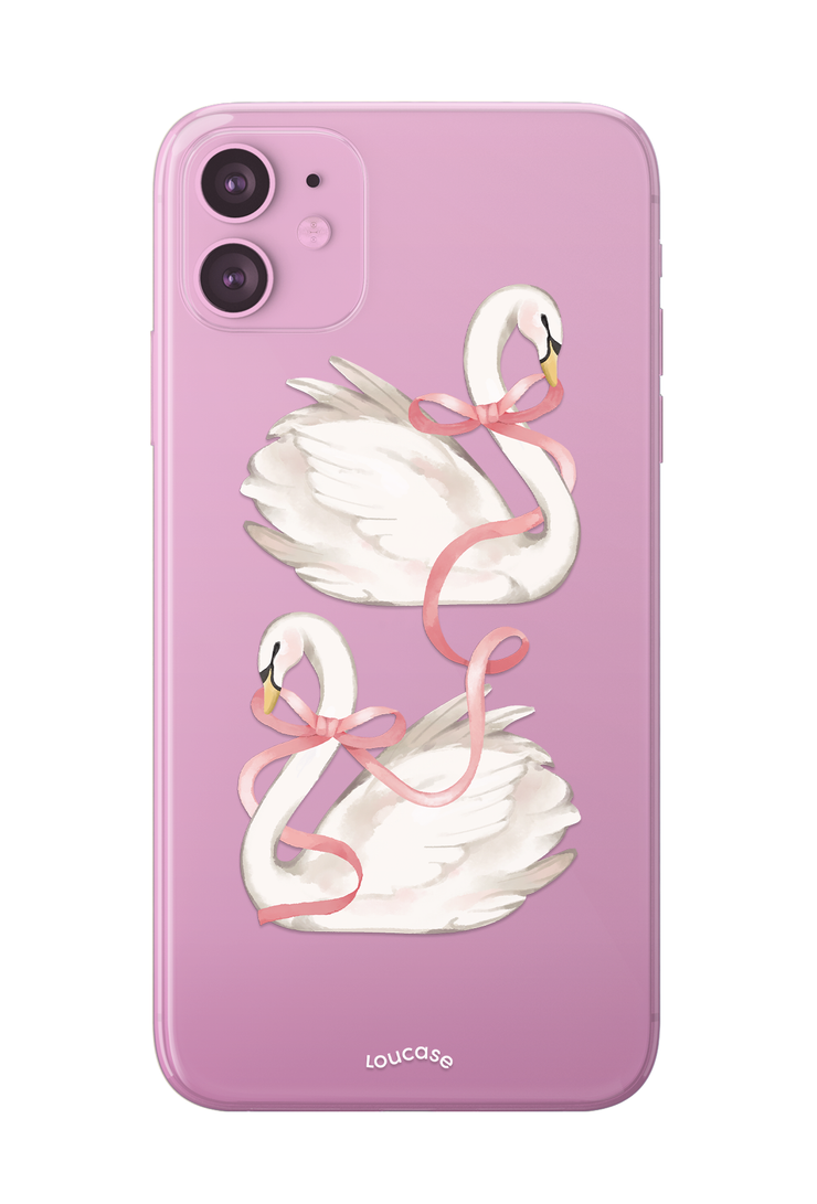 Swan Muse - KLEARLUX™ Special Edition Swanlake Collection Phone Case | LOUCASE