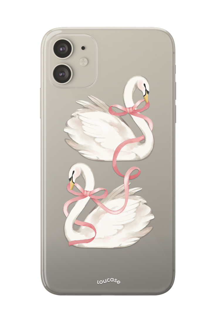 Swan Muse - KLEARLUX™ Special Edition Swanlake Collection Phone Case | LOUCASE