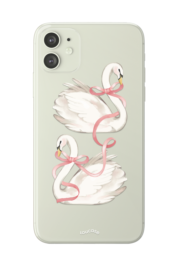 Swan Muse - KLEARLUX™ Special Edition Swanlake Collection Phone Case | LOUCASE