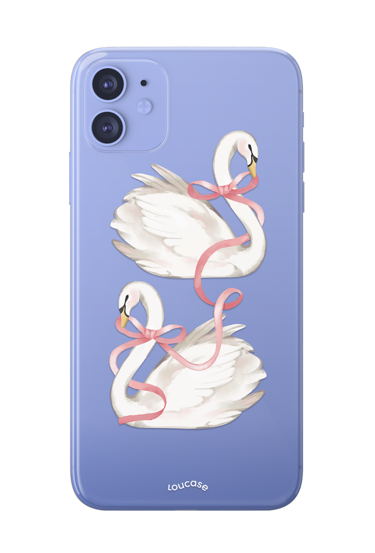 Swan Muse - KLEARLUX™ Special Edition Swanlake Collection Phone Case | LOUCASE