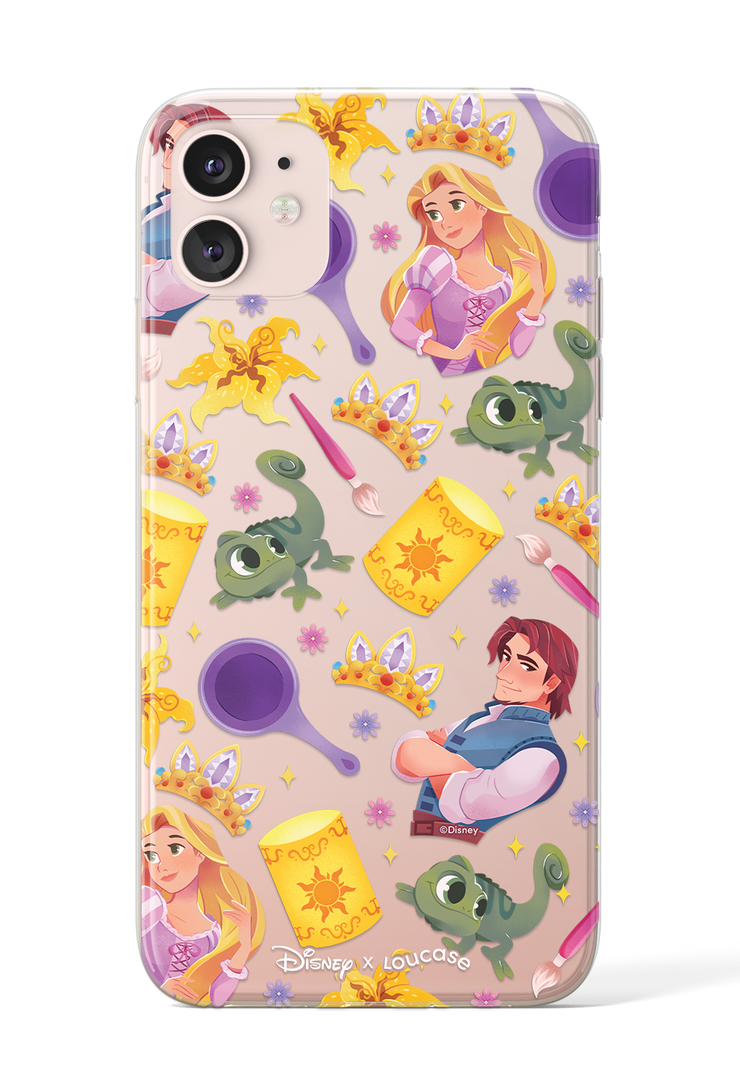 Tangled Friends - KLEARLUX™ Disney x Loucase Tangled Collection Phone Case | LOUCASE