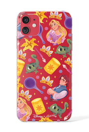 Tangled Friends - KLEARLUX™ Disney x Loucase Tangled Collection Phone Case | LOUCASE