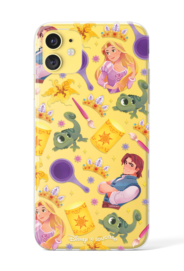 Tangled Friends - KLEARLUX™ Disney x Loucase Tangled Collection Phone Case | LOUCASE