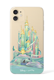 Triton's Castle - KLEARLUX™ Disney x Loucase The Little Mermaid Collection Phone Case | LOUCASE