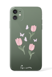 Tulip Dream - KLEARLUX™ Limited Edition Flip x Loucase Phone Case | LOUCASE