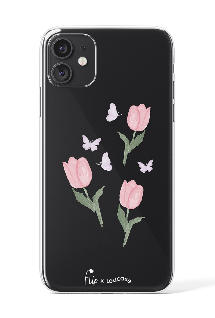 Tulip Dream - KLEARLUX™ Limited Edition Flip x Loucase Phone Case | LOUCASE