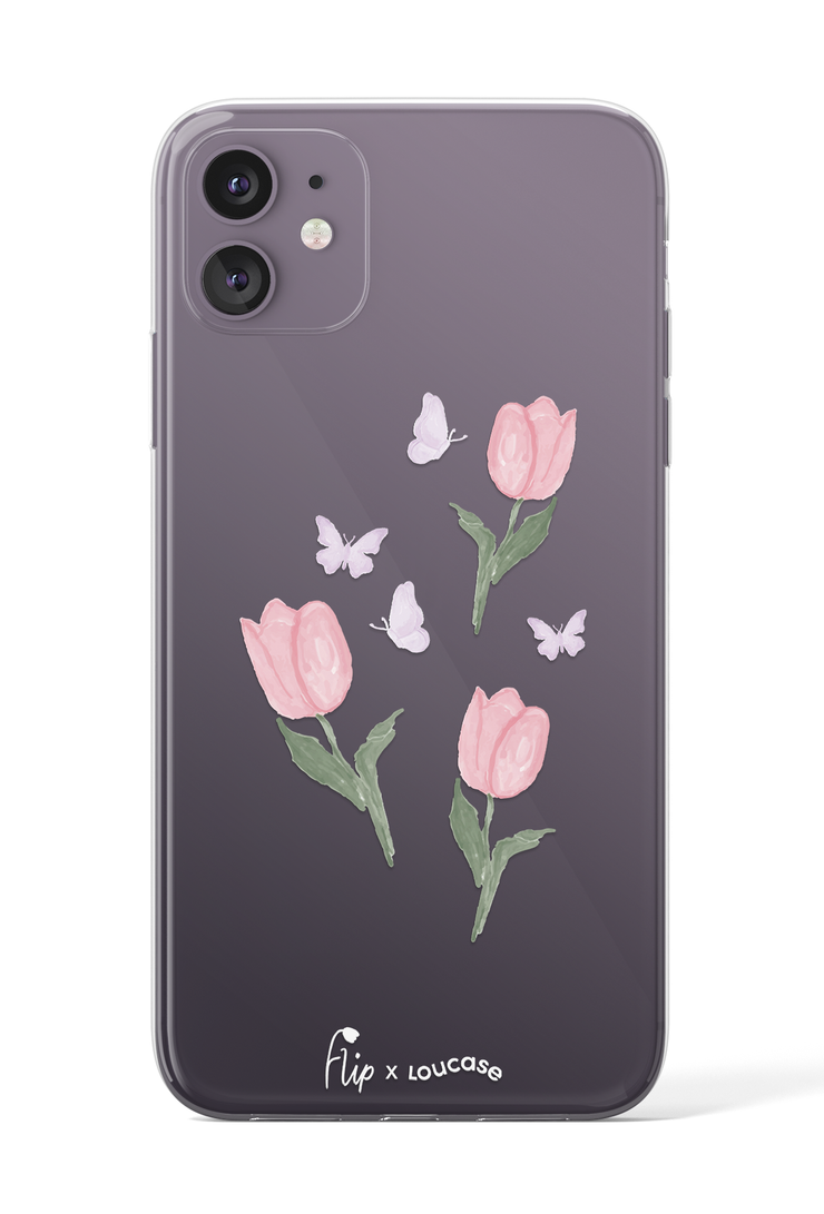 Tulip Dream - KLEARLUX™ Limited Edition Flip x Loucase Phone Case | LOUCASE