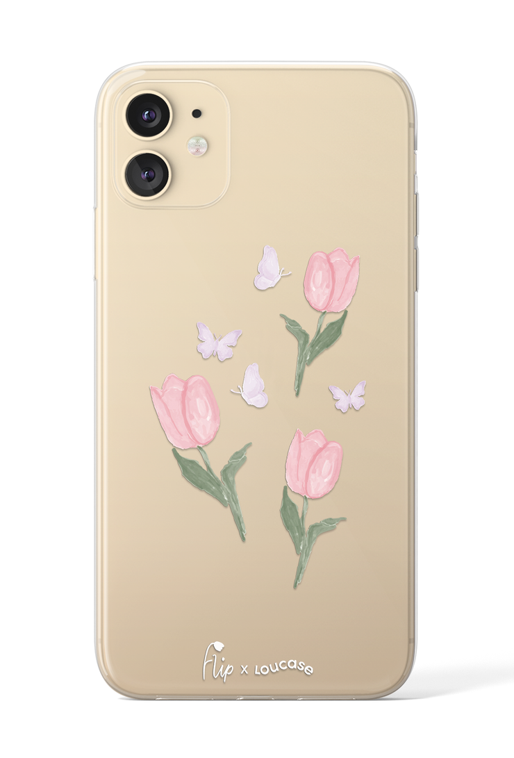 Tulip Dream - KLEARLUX™ Limited Edition Flip x Loucase Phone Case | LOUCASE