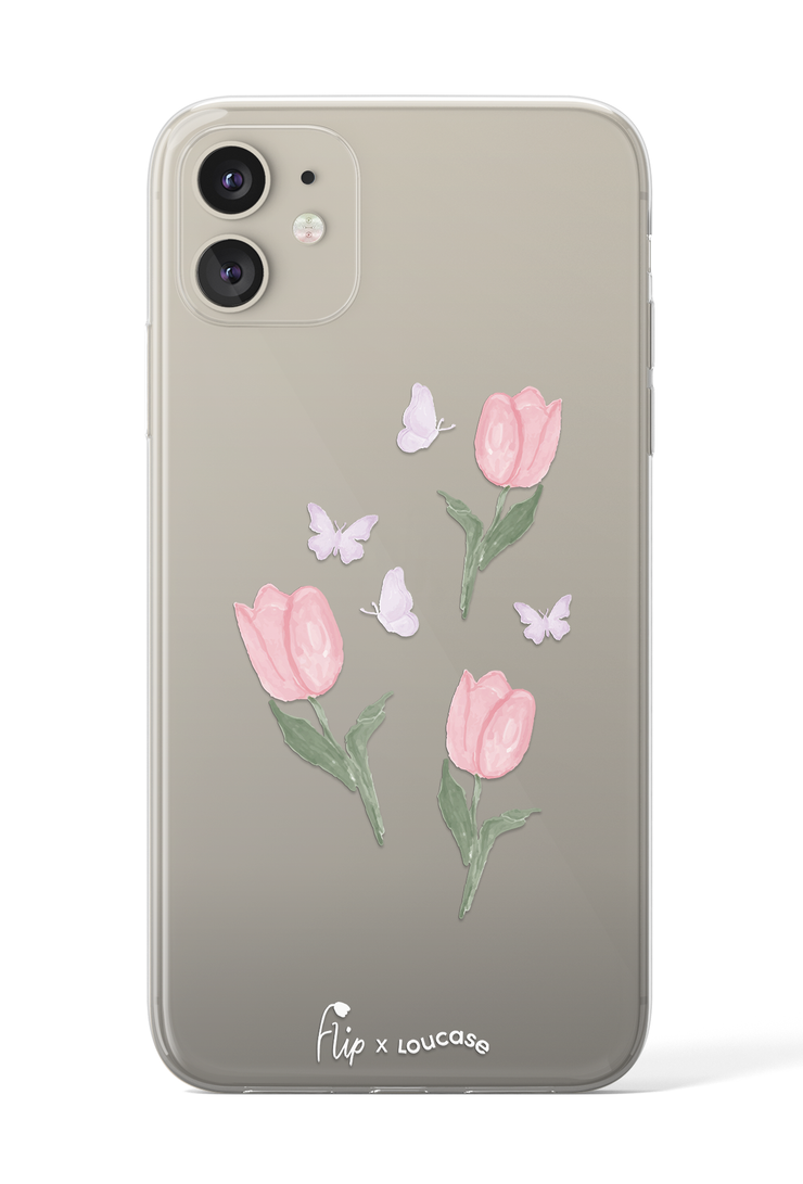 Tulip Dream - KLEARLUX™ Limited Edition Flip x Loucase Phone Case | LOUCASE