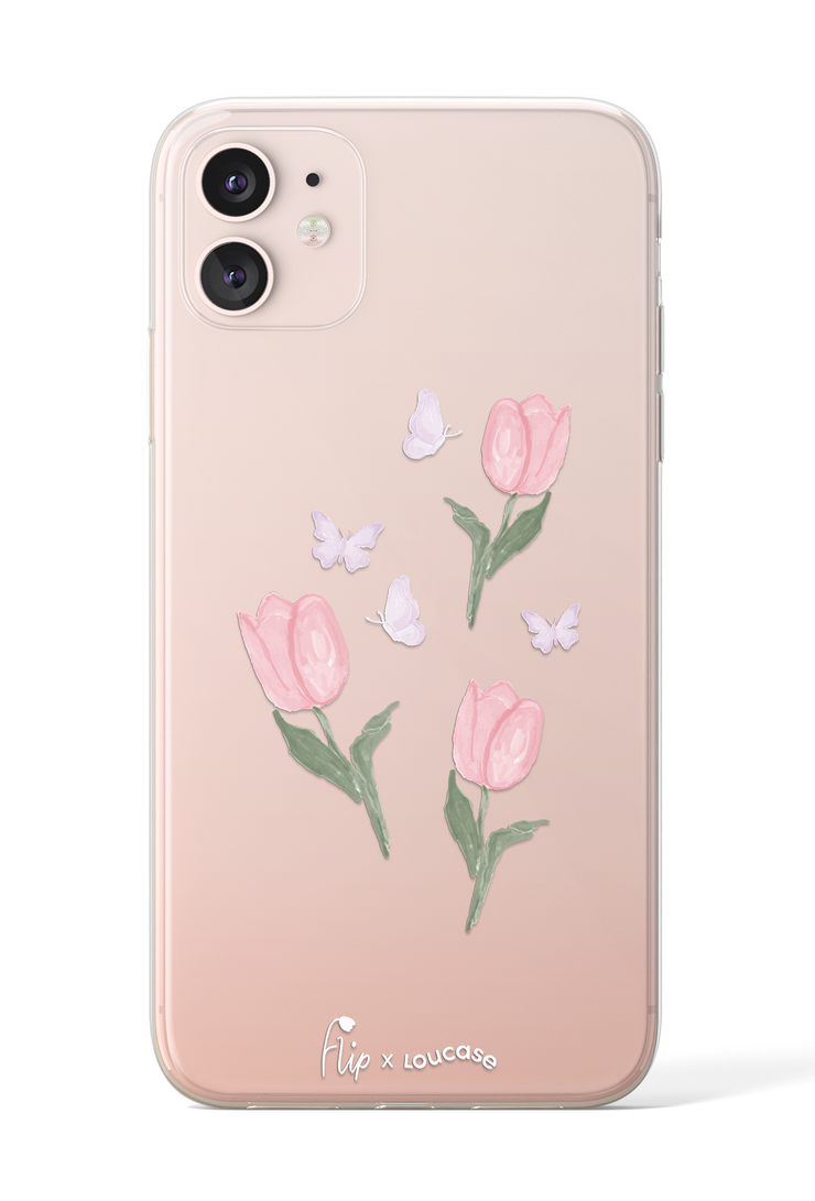 Tulip Dream - KLEARLUX™ Limited Edition Flip x Loucase Phone Case | LOUCASE