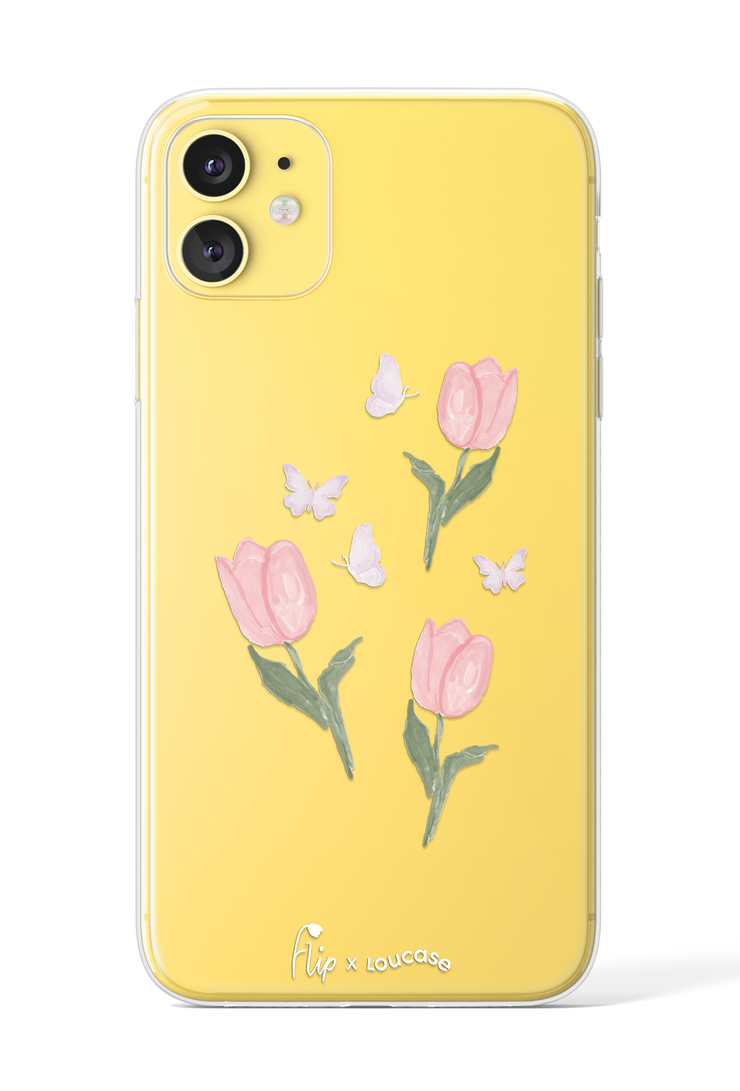 Tulip Dream - KLEARLUX™ Limited Edition Flip x Loucase Phone Case | LOUCASE