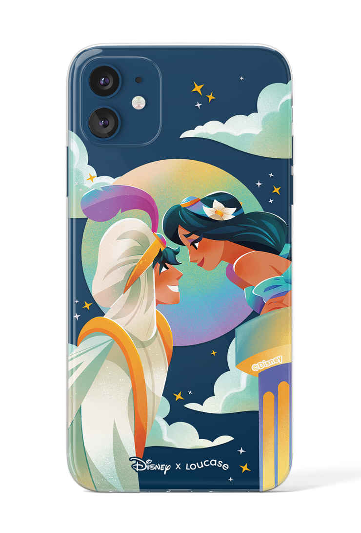 Two Worlds - KLEARLUX™ Disney x Loucase Aladdin Collection Phone Case | LOUCASE