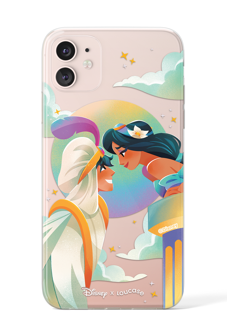 Two Worlds - KLEARLUX™ Disney x Loucase Aladdin Collection Phone Case | LOUCASE