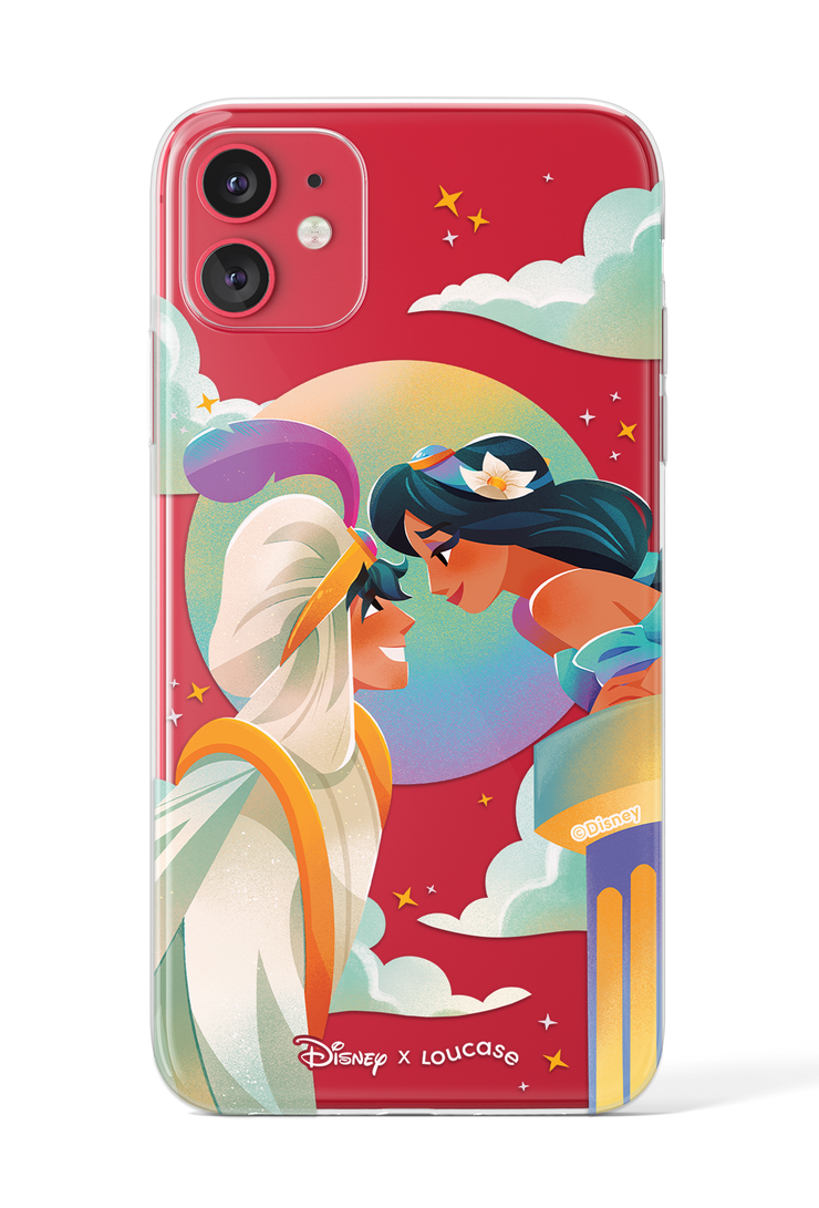 Two Worlds - KLEARLUX™ Disney x Loucase Aladdin Collection Phone Case | LOUCASE