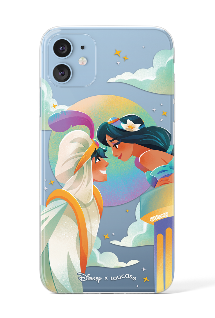 Two Worlds - KLEARLUX™ Disney x Loucase Aladdin Collection Phone Case | LOUCASE