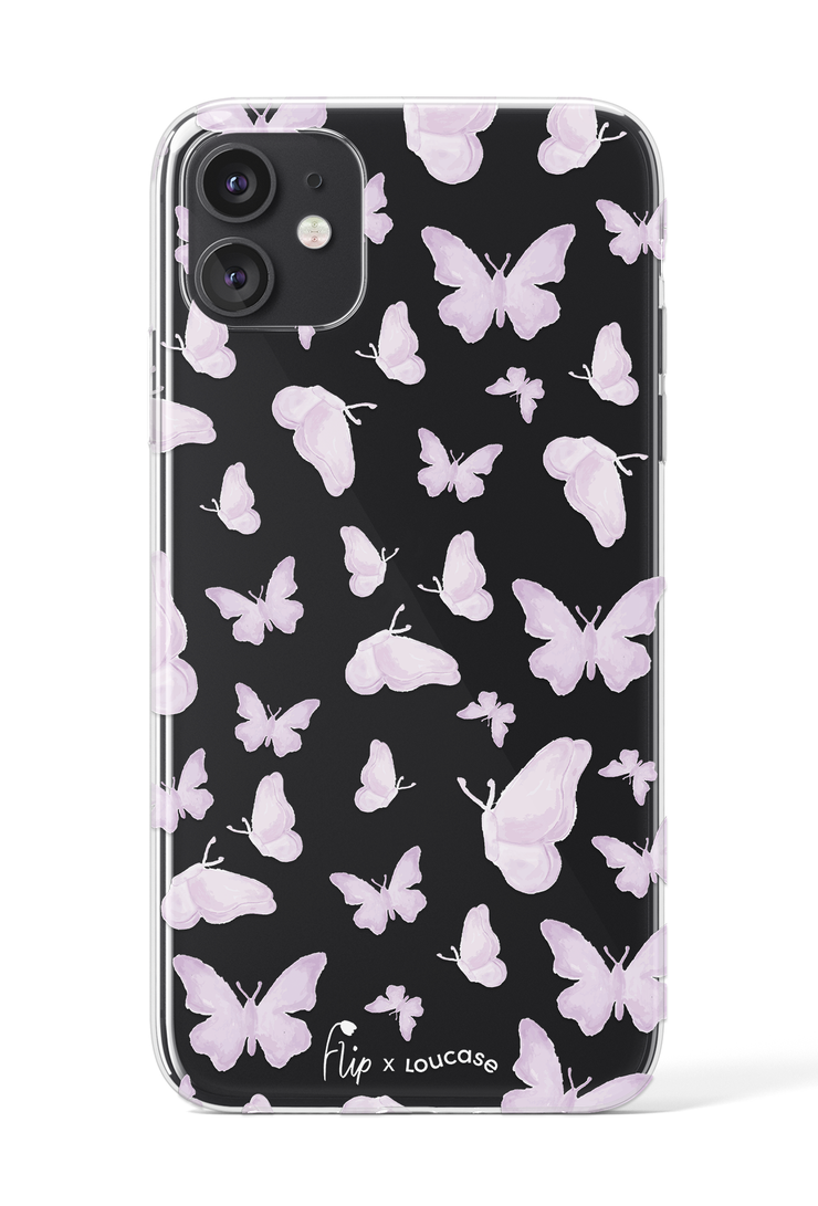 Whispering Wings - KLEARLUX™ Limited Edition Flip x Loucase Phone Case | LOUCASE