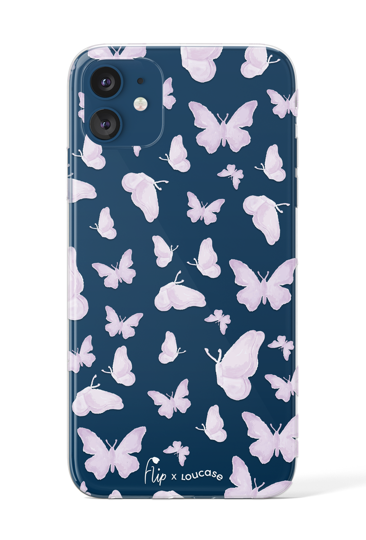 Whispering Wings - KLEARLUX™ Limited Edition Flip x Loucase Phone Case | LOUCASE