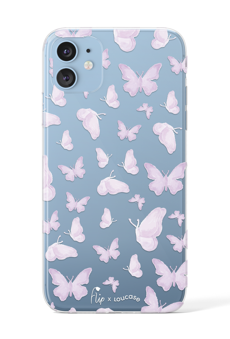 Whispering Wings - KLEARLUX™ Limited Edition Flip x Loucase Phone Case | LOUCASE