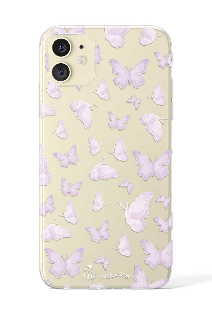 Whispering Wings - KLEARLUX™ Limited Edition Flip x Loucase Phone Case | LOUCASE