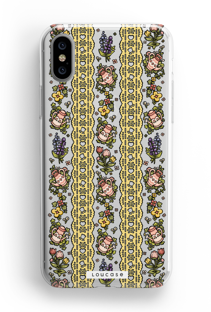 Yellow Lace - KLEARLUX™ Special Edition Whimsical Collection Phone Case | LOUCASE