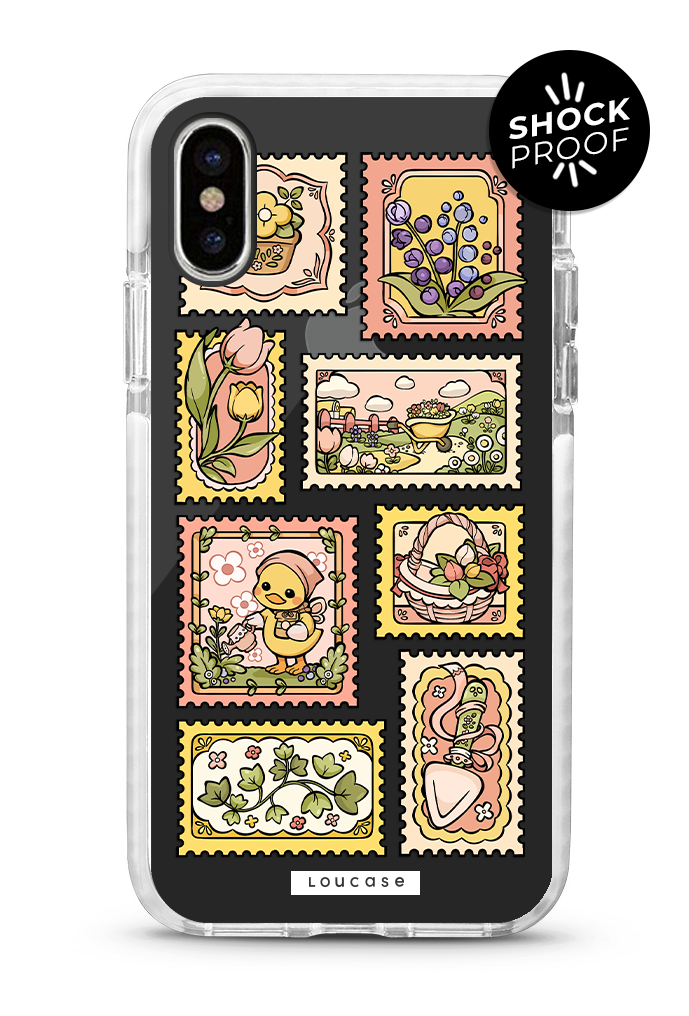 Yellow Stamps - PROTECH™ Special Edition Whimsical Collection Phone Case | LOUCASE