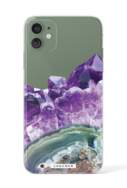 Amethyst KLEARLUX™ Phone Case | LOUCASE