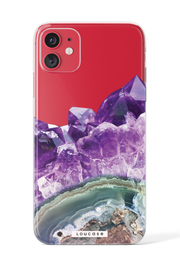 Amethyst KLEARLUX™ Phone Case | LOUCASE