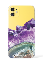 Amethyst KLEARLUX™ Phone Case | LOUCASE