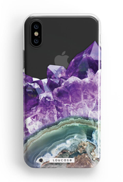 Amethyst KLEARLUX™ Phone Case | LOUCASE