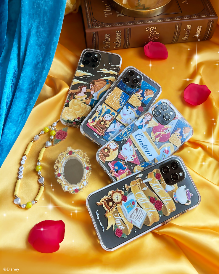 Belle Rose - STRAPUP™ Disney x Loucase Beauty & The Beast Collection Phone Strap | LOUCASE