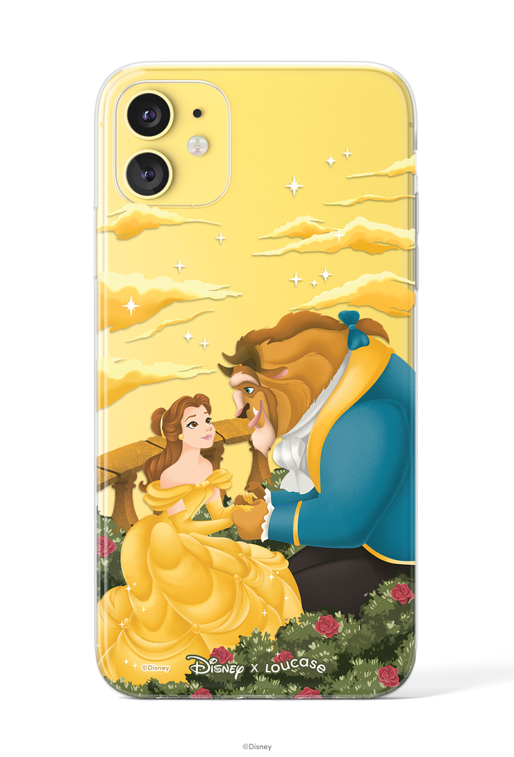 Belle & Beast - KLEARLUX™ Disney x Loucase Beauty & The Beast Collection Phone Case | LOUCASE