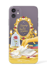 Belle's Vanity - KLEARLUX™ Disney x Loucase Beauty & The Beast Collection Phone Case | LOUCASE
