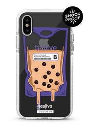 Boba Positive & Tealive Strawless Cup - PROTECH™ Limited Edition Tealive x Casesbywf Phone Case | LOUCASE