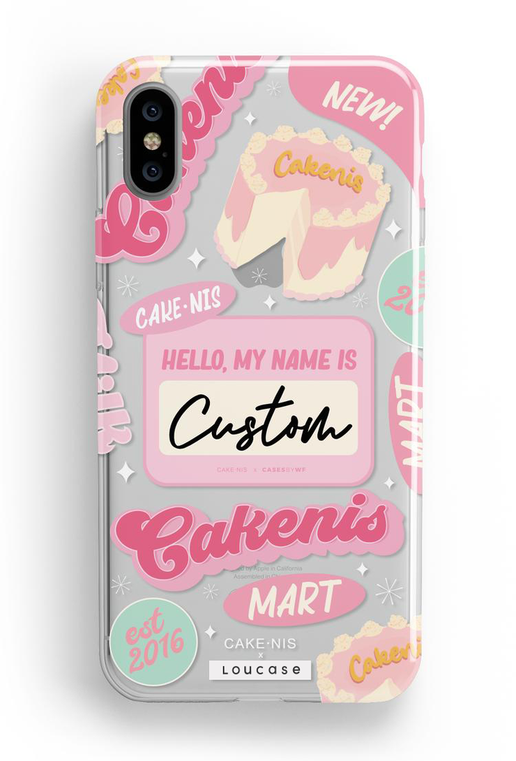 Cakenis Mart - KLEARLUX™ Limited Edition Cakenis x Casesbywf Phone Case | LOUCASE